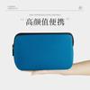 Bolsa de Maquiagem Leve e Portátil de Neoprene, Bolsa para Papelaria e Armazenamento Digital Pronta para Envio