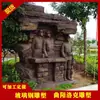 Escultura Guerrero del Ejército Rojo Revolucionario de Fibra de Vidrio Enviada por el Fabricante Figura Grande Cuadrada del Ejército de la Octava Ruta Escultura de Bronce Fundido