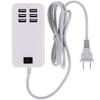 Venda Direta Transfronteiriça Carregador de Celular USB 30W com 6 Portas Carregador de Tomada USB Multifuncional com 6 Portas com Cabo
