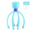 Masajeador de Cabeza con Ruedas Estilo Pulpo Portátil Giratorio Meridianos Manual Garras para Masaje de Cuero Cabelludo y Cabeza Herramienta de Masaje para la Salud