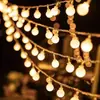 Novas Luzes de Fio de Estrela de Bola de Cristal Alimentadas por Energia Solar para Acampamento ao Ar Livre, Luzes de Céu Estrelado à Prova d'Água, Luzes Decorativas de Ambiente para Jardim
