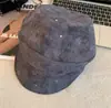 Boina de Estrella para Mujer, Primavera y Otoño, Estilo Retro Japonés, Circunferencia de Cabeza Grande, Gorra de Periódico de Pintor, Versátil para Adelgazar el Rostro