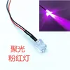 Lámparas LED Luminosas de 10 mm 220V Luces Indicadoras LED Brillantes 5V 6V 12V 24V con Cable de 20 CM