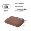 Clientes de montaña fuera del camping almohada inflable automática de esponja diseño en forma de U engrosada rebote Nueva almohada para soplar
