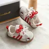 Zapatos de Tabla para Niñas 2026 Nuevas Llegadas Primavera/Verano Zapatos para Niños Pequeños Zapatos Deportivos para Niñas Zapatos Casuales para Bebés Lazo Bebé Zapatos de Entrenamiento Alemanes para Bebés