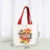 Bolsas de Lona Prontas Podem Ser Impressas com Logo, Sacolas de Lona Lisas, Bolsas Publicitárias Promocionais, Bolsas de Ombro, Sacolas de Lona para Compras