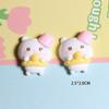 Accesorios creativos de resina con dibujos de animales para hacer tú mismo, funda para teléfono, aro para el pelo, joyería para niños, pulsera, collar, lote de materiales