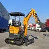 Exportado para os Estados Unidos, Britador de Engenharia de Estrada Pequeno Multifuncional de Esteira 2500kg, Máquina de Gancho de Britagem para Reparo de Túnel