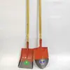 Fábrica de Origen Venta al por Mayor Pala para Fuego Pala para Fuego Pala de Ingeniero Entrega Pala para Inspección de Incendios Pala para Fuego con Mango Rojo
