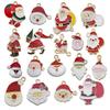 140 Desenhos animados Óleo Gota Liga Santa Elk Árvore Floco de Neve DIY Brincos Pulseira Pingente Jóias Acessórios