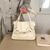 Nova Bolsa Plissada Nuvem com Design de Cinto, Bolsa Tote de Alta Qualidade para o Dia a Dia, Bolsa de Ombro Feminina Moda Coreana Transfronteiriça