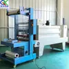 Máquina Eléctrica de Envoltura de Cartón Tipo Puño Película Pe Máquina de Empaque de Agua Mineral Transmisión por Cilindro Máquina de Envoltura de Cajas de Alimentos
