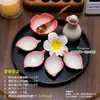 Salón de Belleza Cerámica Platos Mezcladores de Aceites Esenciales Tailandia Olla de Aceites Esenciales Botella de Fragancia Set de Bandejas para Club Plato para Productos de Belleza