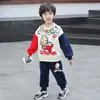 Conjunto de Ropa para Niños Ultraman Primavera 2026 Nuevo Estilo Travieso y Genial Otoño/Invierno Moda Sudadera con Forro Polar de Moda