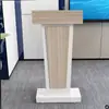 Nova Mesa de Recepção de Boas-Vindas Atril Móvel com Rodas Mesa de Fala para Líder de Escritório Púlpito Aula para Professor