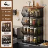 Estante de Almacenamiento de Cocina de Múltiples Niveles de Pie Cesta para Verduras Hogareña Frutas Verduras Bocadillos Almacenamiento Multifuncional con Ruedas Carrito Pequeño