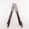 Nueva Correa de Hombro Amplia y Alargada Multicolor Ajustable Extensible Correa de Bolso de Compras Versátil de Gama Alta con Rayas de Diamante