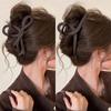 Pinza para el Cabello para Mujer con Acabado de Lujo, Nuevo Tamaño Grande 2025 para Cabello Grueso, Adecuada para Cabello Fino, Moño, Cola de Caballo Alta y Parte Posterior de la Cabeza Pinza de Tiburón