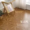 Parquet Art Déco Madera Compuesta Reforzada Piso Doméstico 12mm Tienda de Ropa Comercial Impermeable Resistente al Desgaste Venta Directa de Fábrica