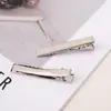 Grampo de Cabelo de Ferro com Dentes de Topo Plano Bico de Pato Multitamanho Grampo de Cabelo Feito à Mão DIY Material para Acessórios de Cabelo Acessórios Atacado