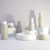 Suministro Directo de Fábrica de Botellas Nuevas para Loción, Botellas Dispensadoras de Vidrio Gris de Alta Calidad, Botellas de Vidrio para Aceites Esenciales de 120 ml, Botellas de Vidrio para Cremas de Alta Calidad de 50 g