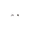 Pendientes Mini Elegantes de Circonita con Cierre de Plata 925, Simples y Compactos, Adecuados para el Uso Diario y el Cuidado de los Oídos