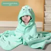 Toalha de Banho com Capuz Infantil, Poncho Roupão de Banho para Bebê, Toalha de Banho para Recém-Nascido, Manta Grossa Macia Infantil Cartoon Fofa