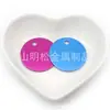 Accesorios para Gatos y Perros de 30 mm Multicolores Redondos de Aluminio Placa de Identificación para Perros Suministros para Mascotas Antiperdida Marca de Moda Colgante para Collar