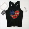 Tendencia de Moda de Verano Ocio Urbano 2021 Estilo Europeo y Americano Chaleco Estampado Artístico Amor Estilo para Hombres y Mujeres