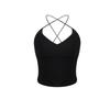 Blusa de Chiffon Roxa Sem Mangas com Fitas, Top Transparente Estiloso, Conjunto de Duas Peças de Camisola Feminina 2026