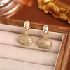 Pendientes Ovalados de Esmalte Frescos y Dulces con Goteo de Aceite, Pendientes de Moda Desmontables de Alta Gama para Mujer, Pendientes Coloridos de Dopamina