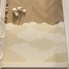 Capacho de Entrada com Laços de Seda, Capacho Estilo Creme para Hall de Entrada, Hall de Entrada e Tapete de Entrada, Personalizável, Resistente à Sujeira, Antiderrapante