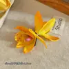 Clipe de Cabelo Floral para Mulheres para Sessão de Fotos na Praia, Presilha Lateral Estilo Férias, Alfinete de Cabelo Floral, Acessório de Cabelo com Atmosfera de Primavera
