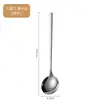 Acero Inoxidable 304 Palillos Coreanos Cuchillo Tenedor Cuchara Dorado Mango Largo Hogar Comer Cuchara de Postre Comida Occidental Cuchillo para Bistec Cubiertos