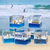 Aceite de Vela Mediterránea Gotas Reloj de Arena Líquido Juguetes de Descompresión para Escritorio Regalo para Niños Regalo de Cumpleaños