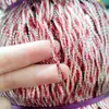 Cuerdas de Cabello Trenzadas de Colores, Bandas para el Cabello de Rastas de Siete Colores, Accesorios para el Cabello de Niños, Cuerdas para el Cabello de Rastas, Cintas Doradas
