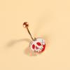 Serie Animal Acero Inoxidable Personalizado Espátula Anillo Umbilical Uña Festiva Uña de Gato Hebilla para Uñas Joyería para Perforaciones