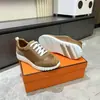 Zapatillas Forrest Gump 2025H con suela gruesa dentada, patchwork de gamuza de cuero genuino, transpirables, zapatillas deportivas de moda para parejas