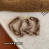 Pendientes de Aro de Felpa Retro con Estampado de Leopardo Maillard para Mujer, Pendientes Populares de Lujo Ligero de Nicho para Otoño e Invierno