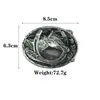 Hebilla de cinturón estilo étnico Hebilla de cinturón de moda de estilo europeo y americano Personalidad Modelado Hebilla de cinturón Cabeza de caballo Pantalones con hebilla lisa Hebilla