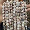 Cristal de água-marinha natural Tianhe pedra apatita hexagonal contas soltas diy pulseira colar jóias atacado