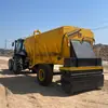 Espalhador Personalizado Transfronteiriço Branco e Cinza, Espalhador de Cimento, Equipamento de Pavimentação com Solo Cinza para Reforma de Estradas, Espalhador de Solo Cinza