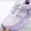 2026 Zapatos Deportivos de Algodón de Dos Capas con Luz Flash de Invierno para Niños Suela Ligera de EVA Zapatos para Niños Venta al Por Mayor Zapatos de Correr para Niñas 6852