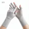 Luvas de proteção solar de seda gelada proteção UV antiderrapantes para ciclismo, passeios de moto, patinetes elétricos tela sensível ao toque finas luvas de proteção solar de verão para homens e mulheres