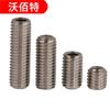 [M3 M4 M5] Tornillo de apriete de extremo cóncavo de acero inoxidable 316, tornillo sin cabeza con hexágono interior, medidor de alambre superior