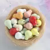 Pulsera de Cuentas de Cerámica Jingdezhen Accesorios DIY Cuentas Sueltas con Forma de Caramelo Pulsera Hecha a Mano Collares Accesorios para Enhebrar Materiales