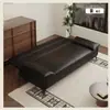Sofá cama convertible, piel apta para gatos, sofá de oficina plegable, diseño simple y moderno, adecuado para apartamentos de alquiler y espacios pequeños