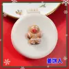 Peine de airbag de dibujos animados peine de espejo redondo de Navidad regalos pequeños de vacaciones regalos pequeños peine plegable portátil lindo para damas venta al por mayor
