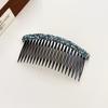 Novo Estilo Pente Colorido Quebrado Cabelo Clip Internet Celebridade 2023 Novo Estilo Hairpin Hairband Back Head Hair Comb Acessórios de Cabelo