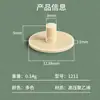 Cubierta de Rueda Excéntrica de Plástico Cilíndrica de 12 cm Conector Tres en Uno para Muebles Cubierta Decorativa Cubierta a Prueba de Polvo